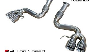 シボレー コルベット (C8) 6.2L V8 2020年〜 用 チタン製マフラー